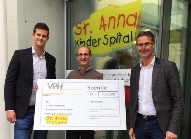 Spende an St. Anna Kinder Spital